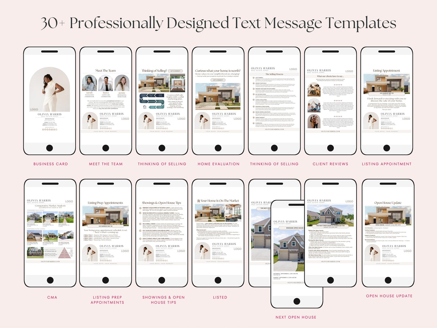 Seller Journey Text Message Bundle
