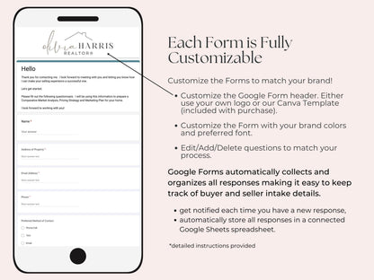 Buyer and Seller Intake Questionnaire