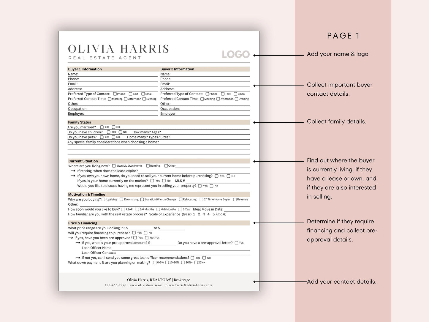 Buyer Intake Questionnaire