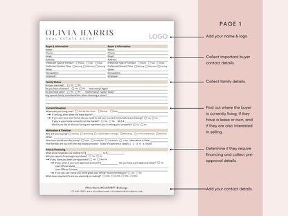 Buyer Intake Questionnaire