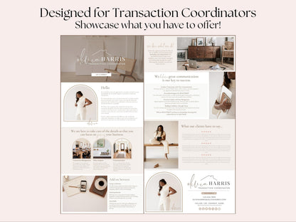 TC Professional Website Canva Template