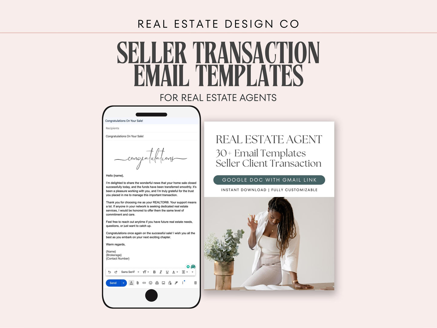Seller Transaction Email Templates