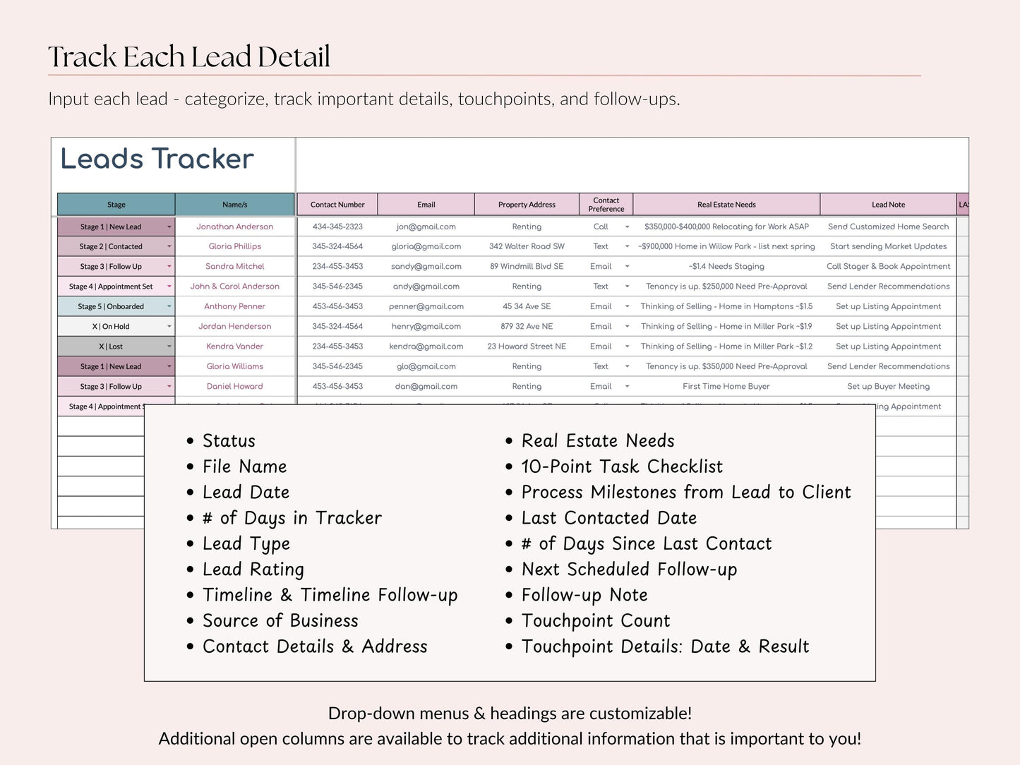 Lead Tracker
