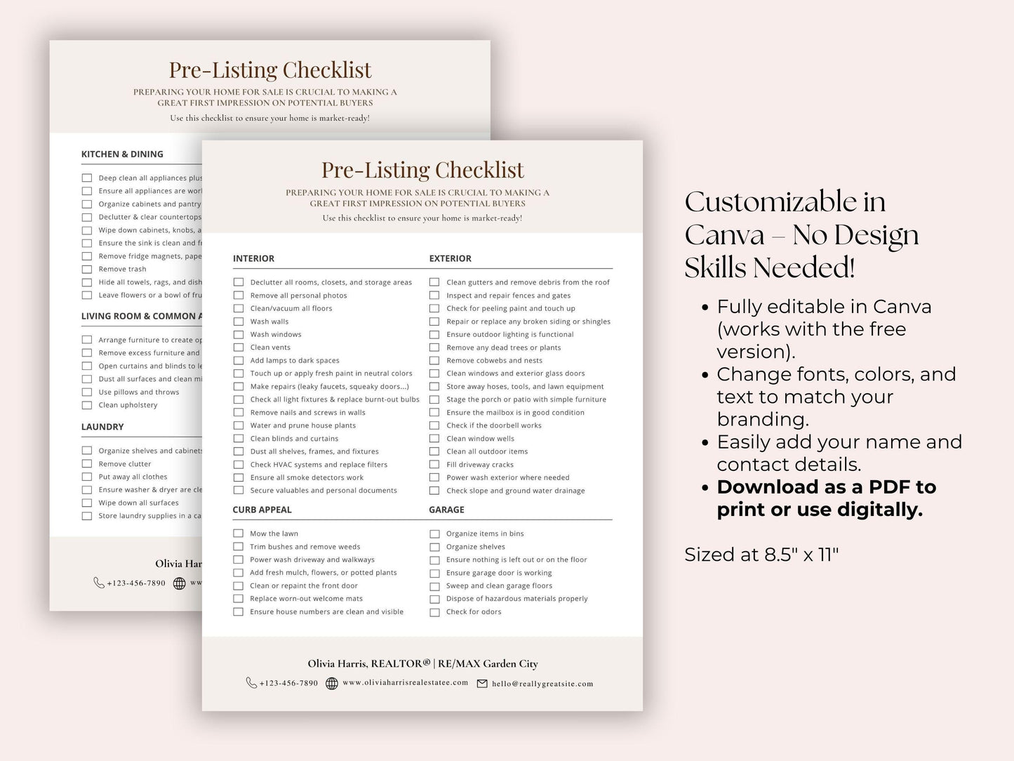 Seller Pre-Listing Checklist