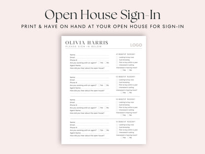 Open House Template Bundle
