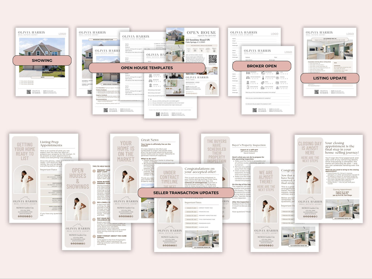 Checklist, Form & Flyer Bundle