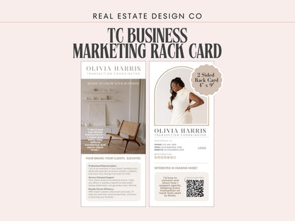Transaction Coordinator Rack Card