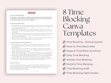 Time Blocking Planner