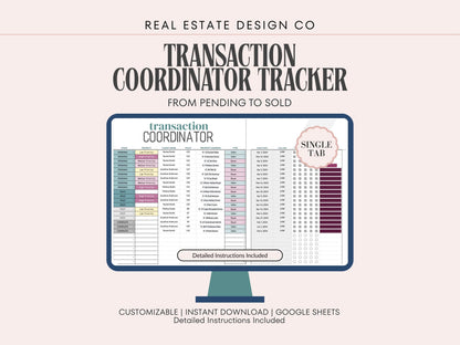 Transaction Coordinator Pipeline Tracker