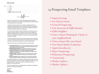 Prospecting Email Templates