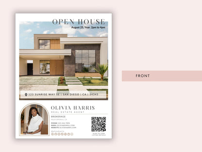 Co-Branded Open House Flyer
