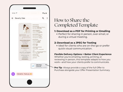 Offer Presentation