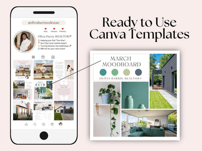 Monthly Instagram Moodboard Templates