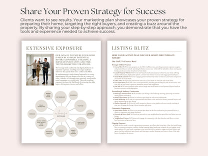 Listing Presentation Marketing Plan