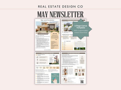 May Newsletter Template Vol 2