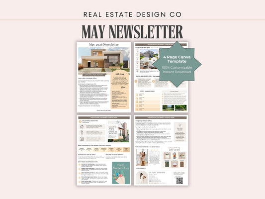 May Newsletter Template Vol 2