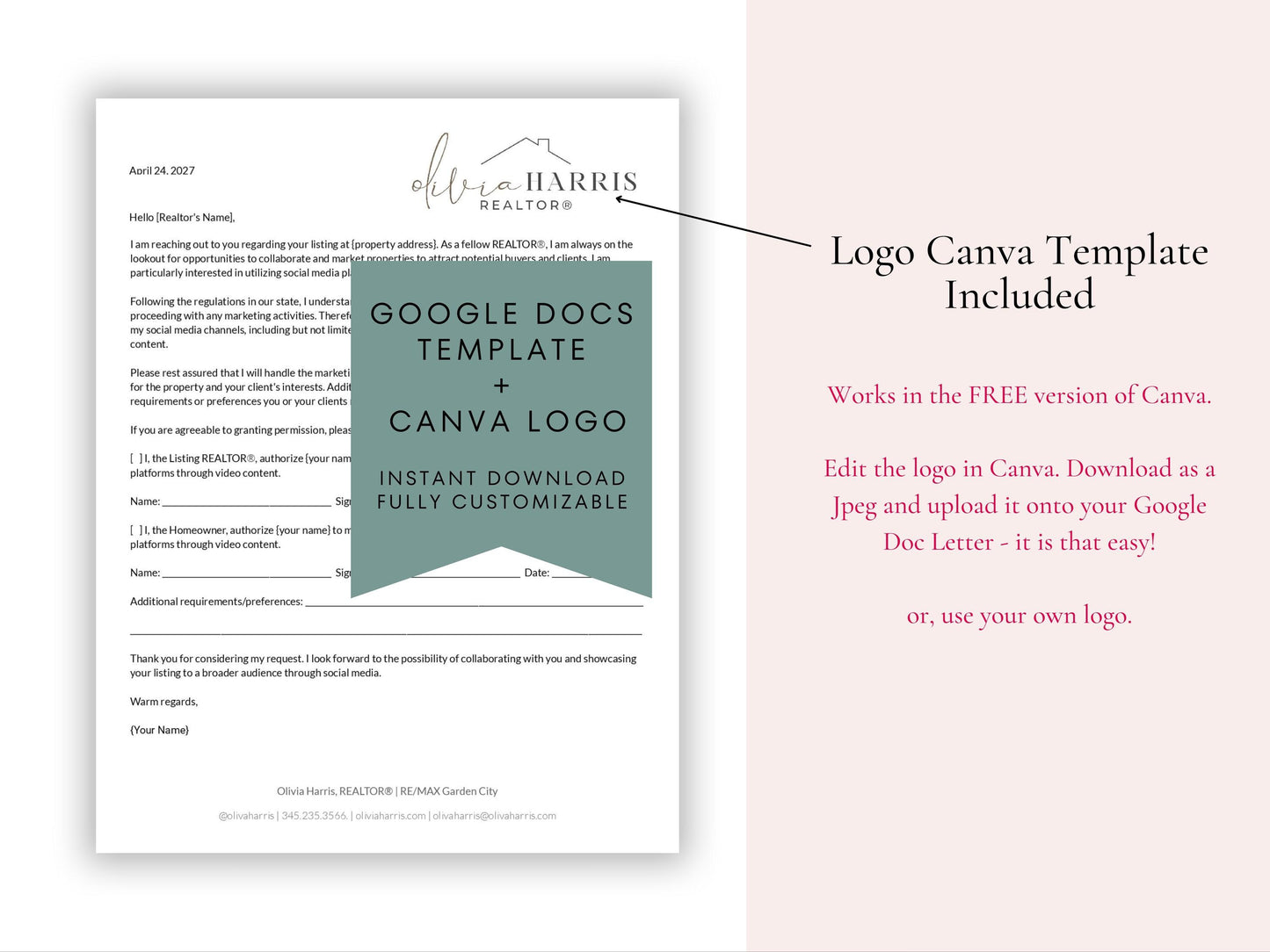 Social Media Posting Permission Letter