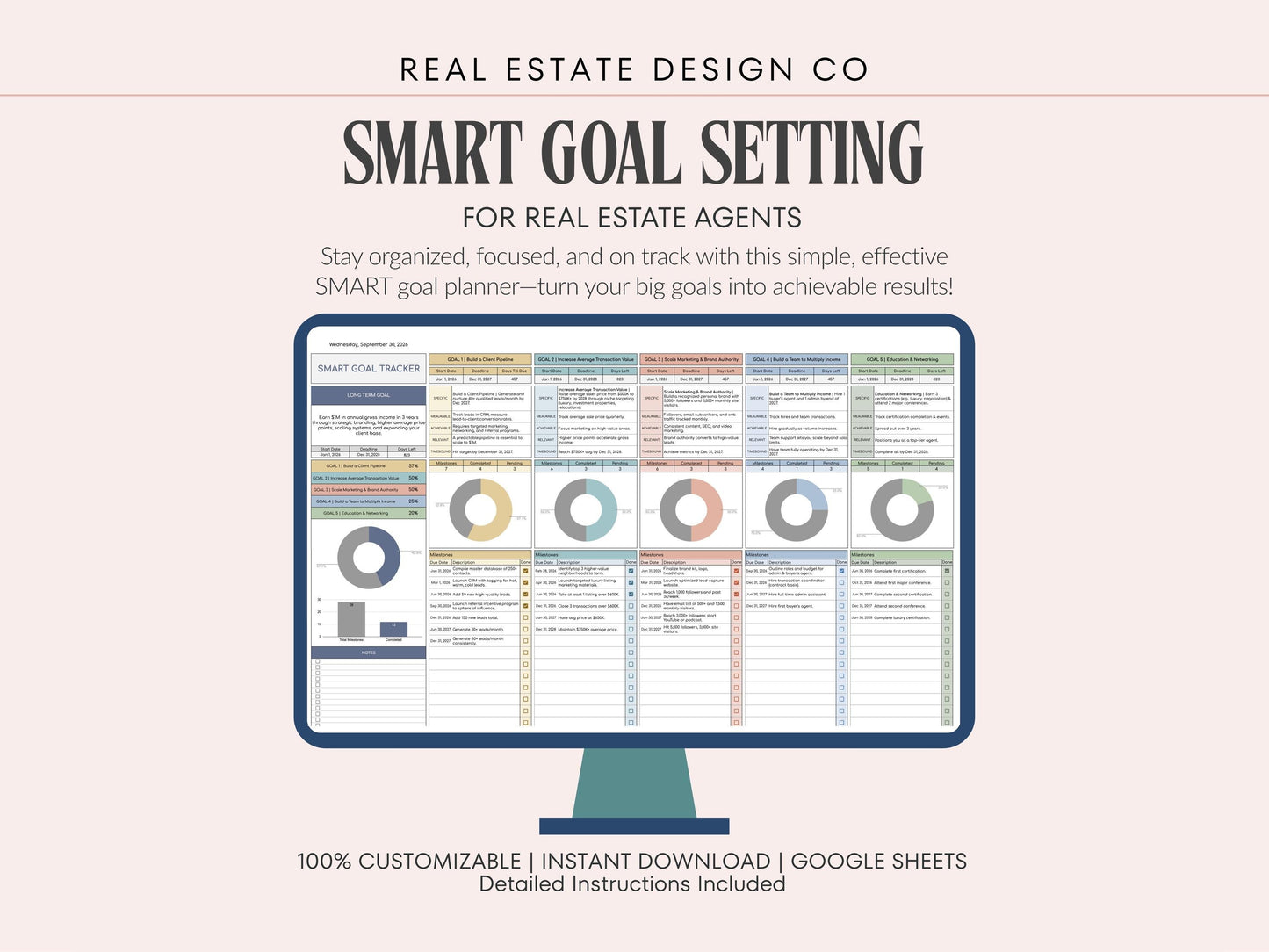 SMART Goal Setting Tracker
