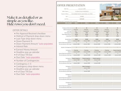 Multiple Offer Comparison Bundle