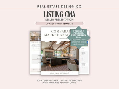 Listing Presentation CMA Template