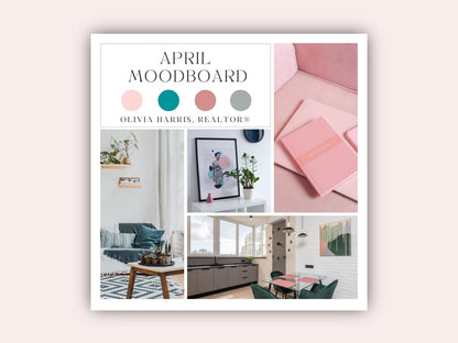 Monthly Instagram Moodboard Templates