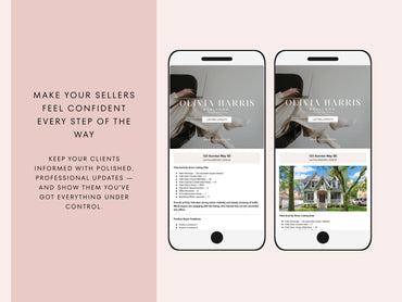 Listing Update Email Template