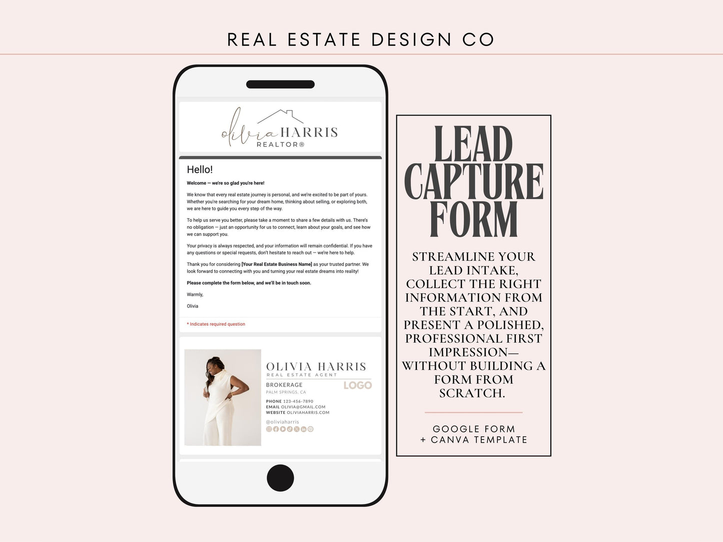 Lead Capture Form