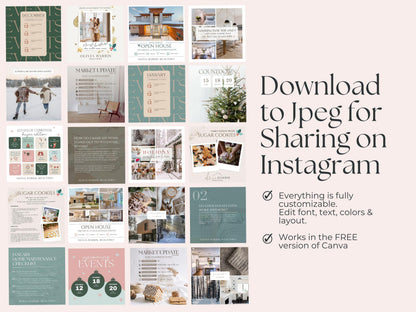 Winter Instagram Templates