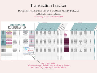Transaction Coordinator Pipeline Tracker