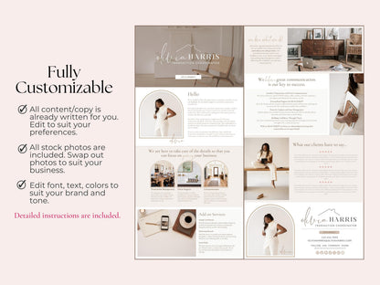 TC Professional Website Canva Template