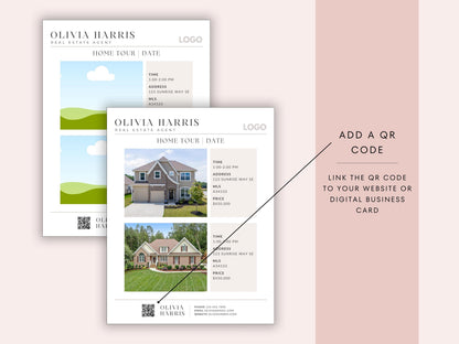 Home Tour Showing Schedule | 1–6 Showings