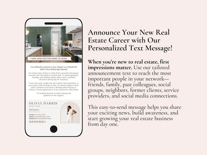 New Agent Announcement Text Message