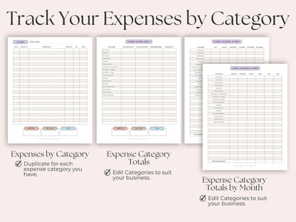 Income & Expense Worksheets