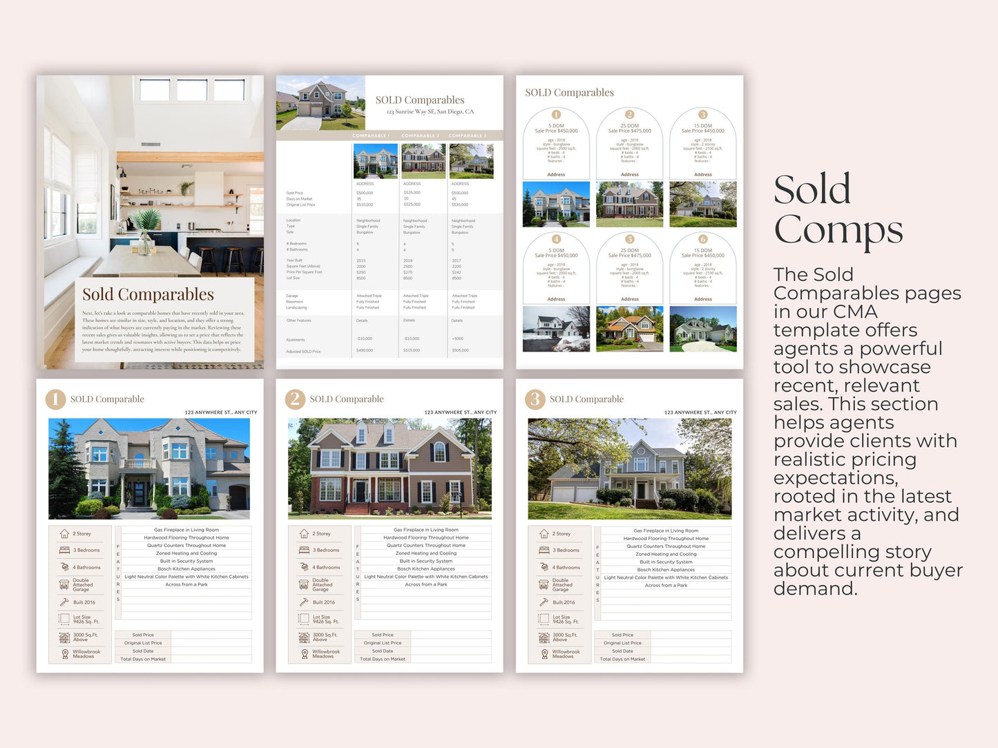 Listing Presentation CMA Template