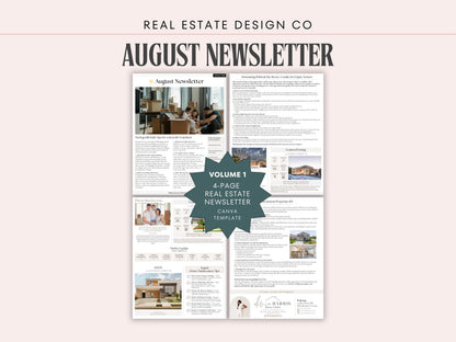 August Newsletter Vol 1