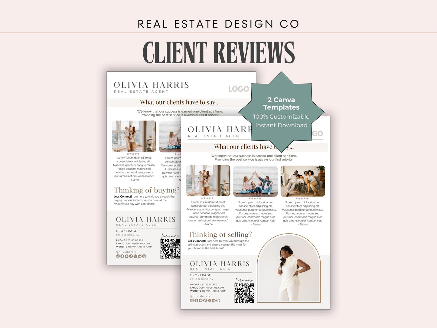 Client Reviews Flyer