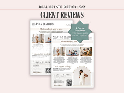 Client Reviews Flyer