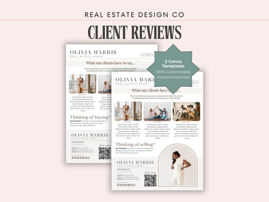 Client Reviews Flyer