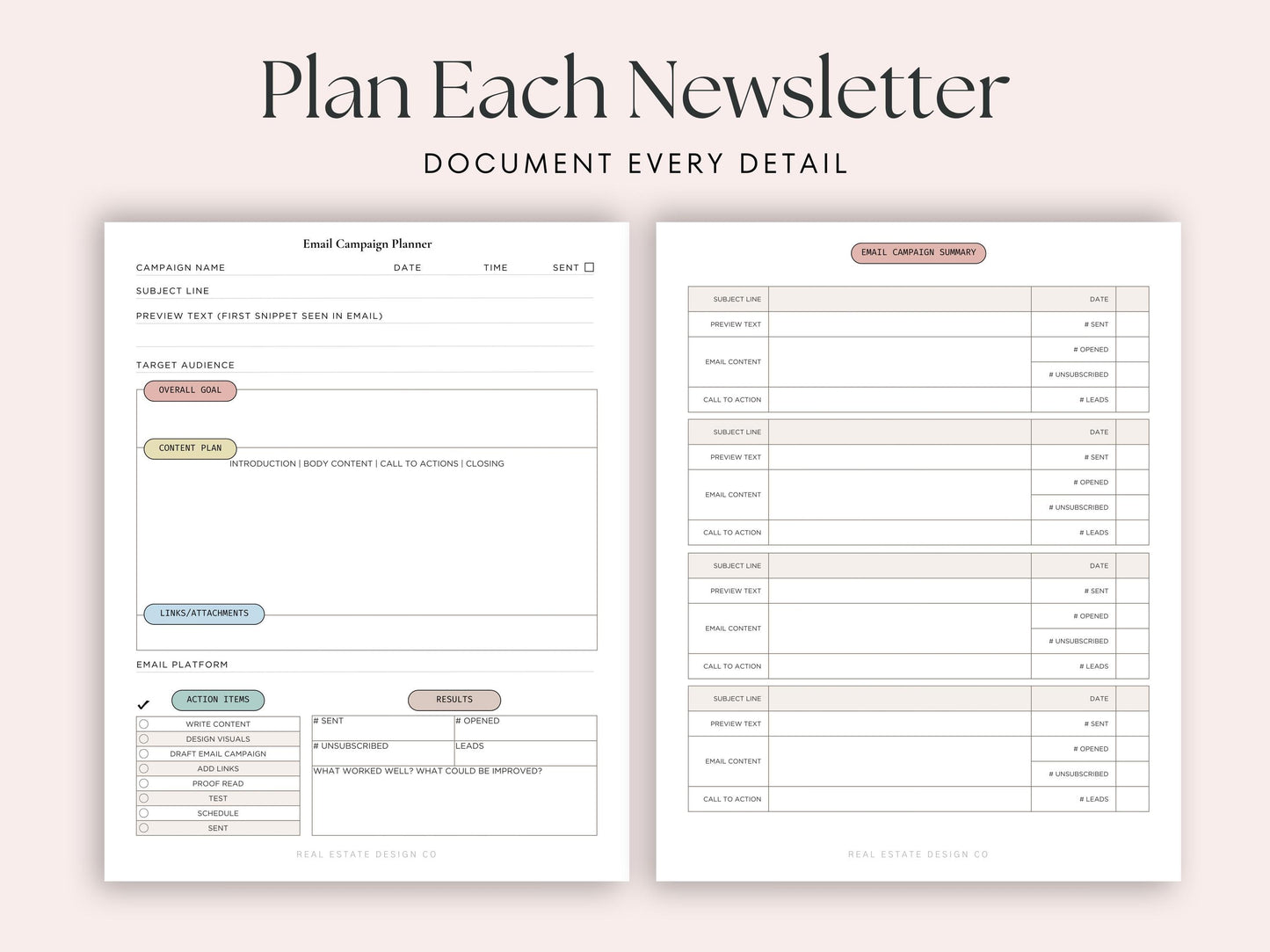 Email Campaign Planner