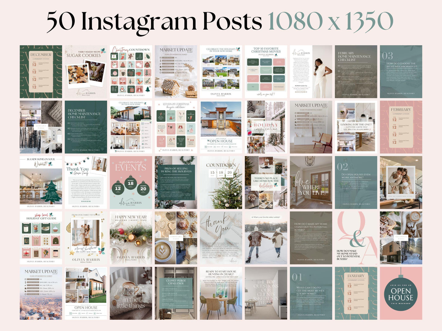 Winter Instagram Templates
