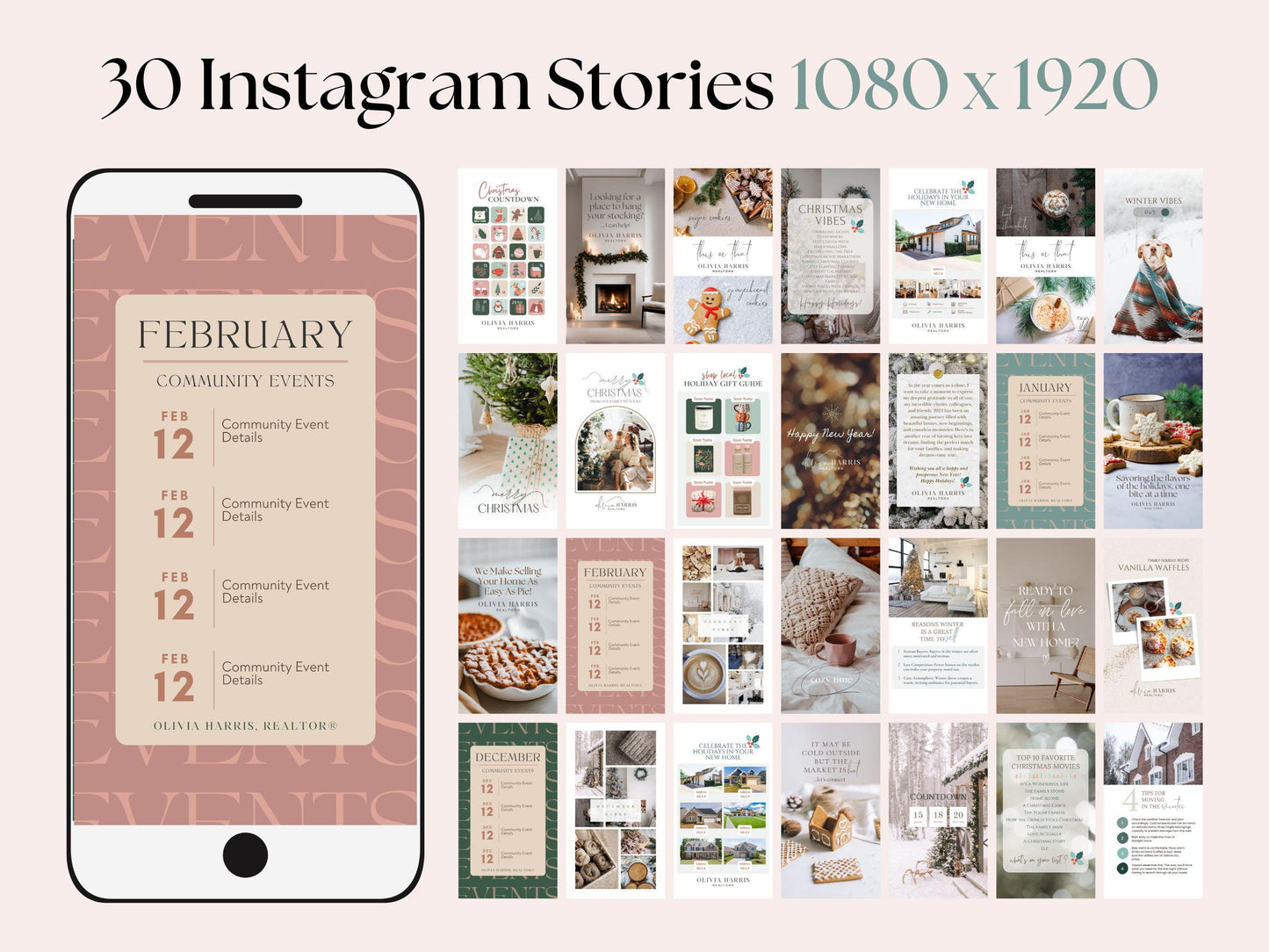 Winter Instagram Templates
