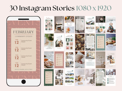 Winter Instagram Templates