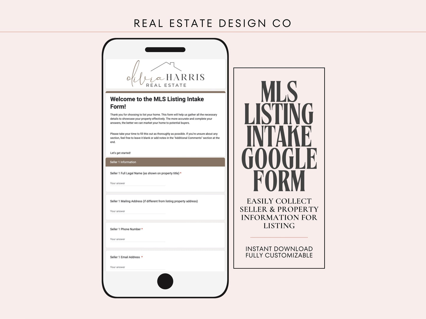 MLS Listing Intake Form