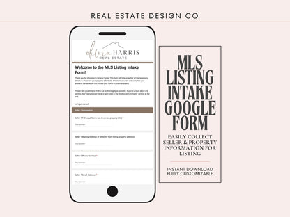 MLS Listing Intake Form