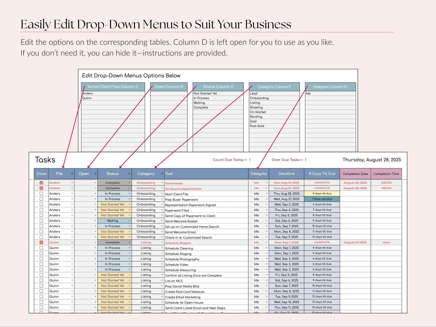 Transaction Task Tracker