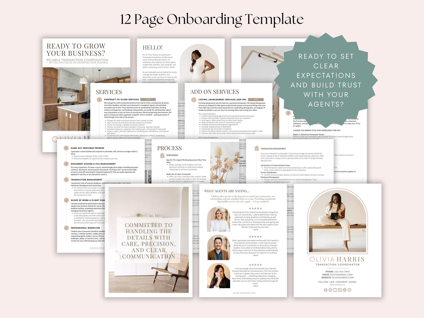 Transaction Coordinator Onboarding Template